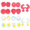 Moon Leaf Earring Resin Molds Jewelry Epoxy Resin Silicone Mould for Necklace Earrings Keychain Pendant  Crafts