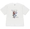 Summer Funny Abstract Unisex Tshirt Printed Angry Cat Model Pattern Casual Retro Round Neck Neutral Style Clothing