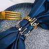 1PCS Creative Letter Napkin Buckle