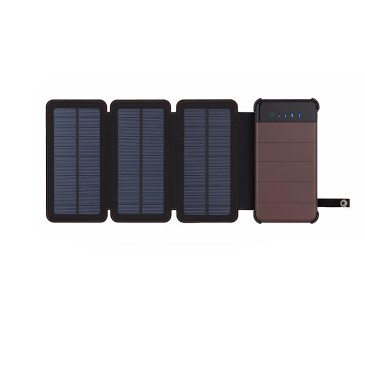 

Уличное портативное складное водонепроницаемое зарядное устройство на солнечной панели, мобильный блок питания 10000 мАч для аккумулятора мобильного телефона, двойной порт USB 3PCS Solar Panel
