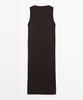 Masimodutti Linen Crossover Dress