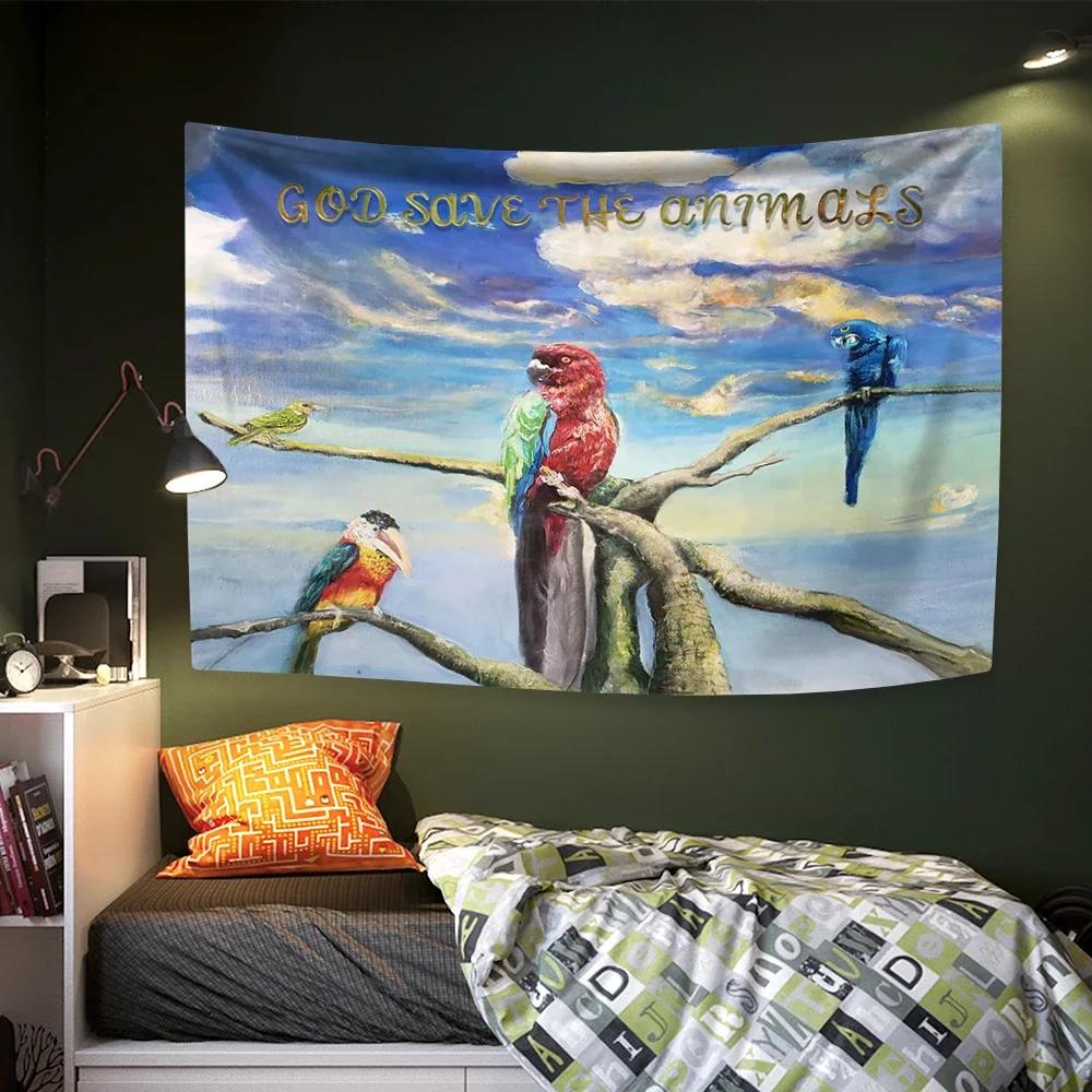 Alex G Trick Album Cover Tapiserie Nástěnné umění Plakáty Domácí dekorace Závěsná na zeď Velká látka Ložnice Kolej Pozadí Koncertní banner