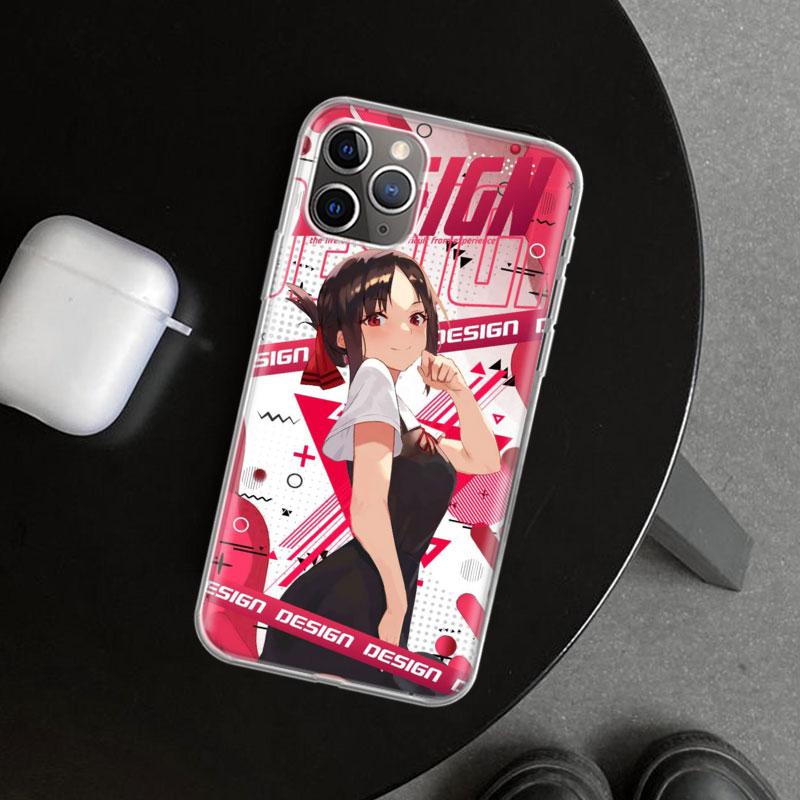 

Kaguya Sama Shinomiya Phone Case Cover for iPhone 11 12 13 Mini 14 15 Plus 16 Pro Max 17 Air 7 8 + SE Art Customized Fundas 11 1 iPhone 13 Pro Max