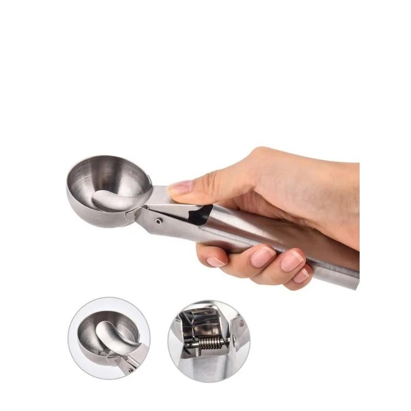 

Ложка для мороженого двойного назначения, ложка для мороженого, многофункциональная ложка для мороженого, ложка для мороженого и фруктов 1pc