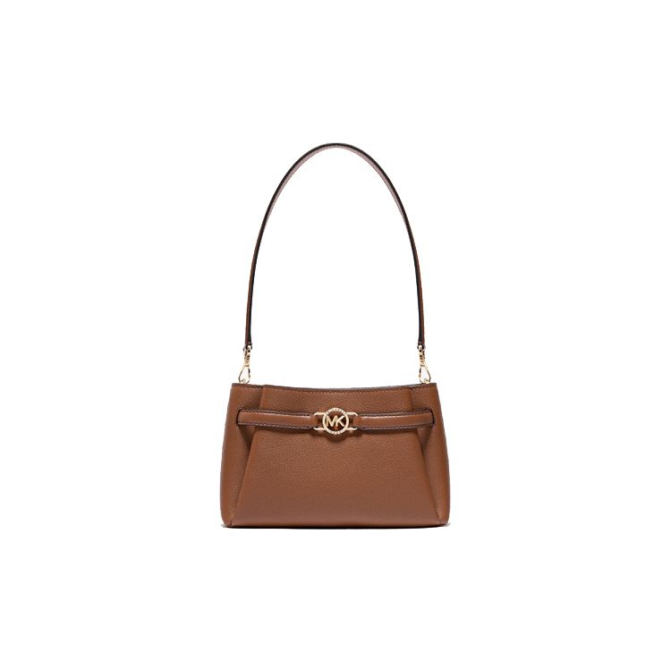 

Michael Kors Classic Commuter Leather Baguette Bag Women bags Brown 32F2GAQC1L-230 Basic Set (Bag+Dust Bag)