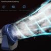 3 Gear Wind Mini Portable Desk Fan Energy-Saving USB Rechargeable Fan  Home/Office