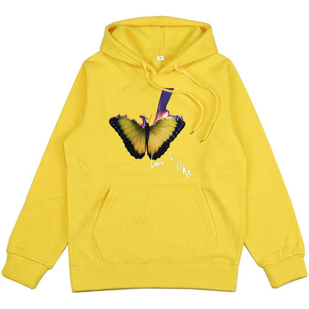 Love Is Like Hoodies Men Women Clothing Album Graphic Printing Sudaderas Hooded Long Sleeve Male Pullovers