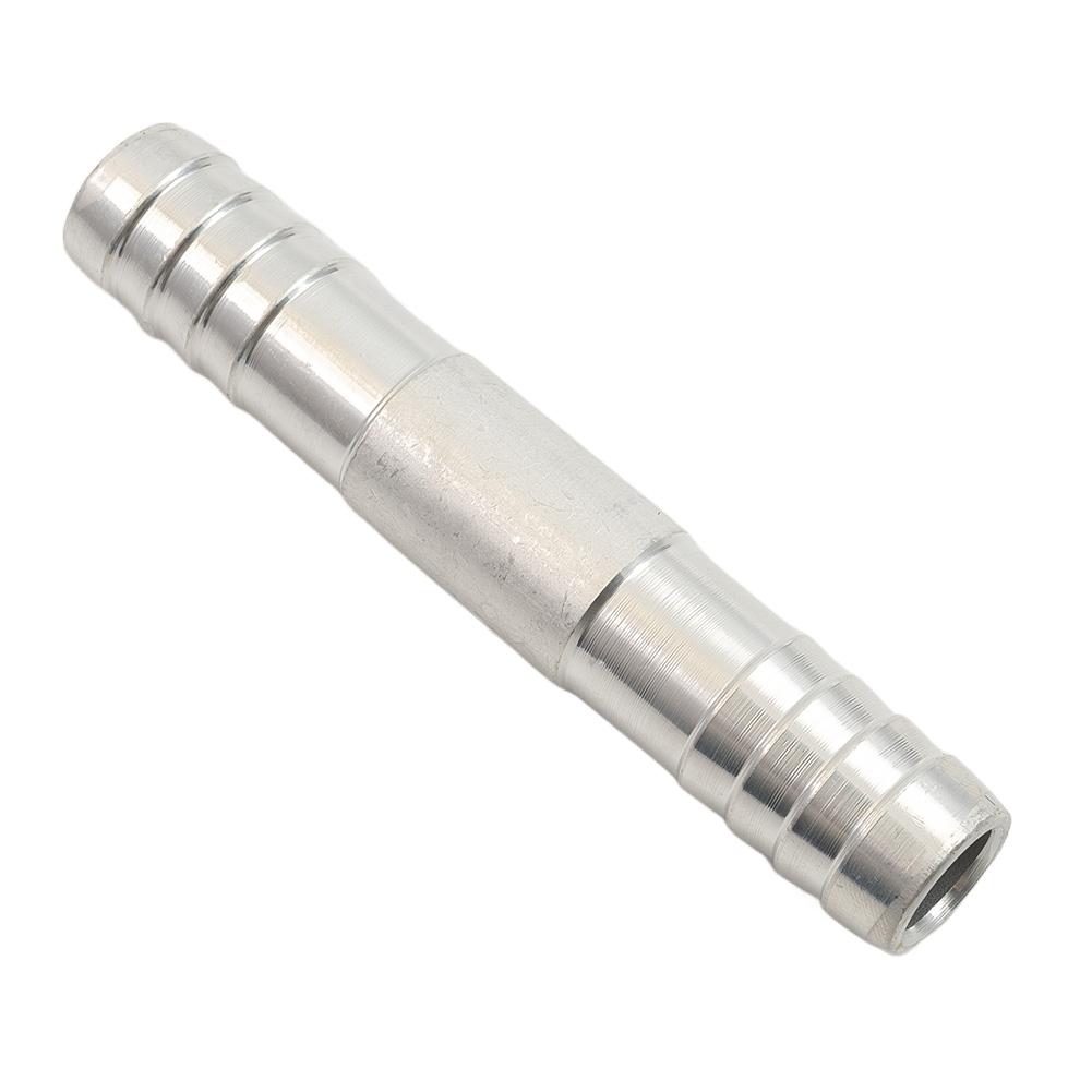4x Car A/C Hose Barb Straight Splice Push In Fitting Aluminium #6 #8 #10-#12 Straight Splice Barbed Fitting Accessories