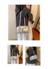 2026 Glossy Underarm Baguette Bag - High-End Women's Commuting Shoulder Bag, Korean Niche Boston Bowling Style