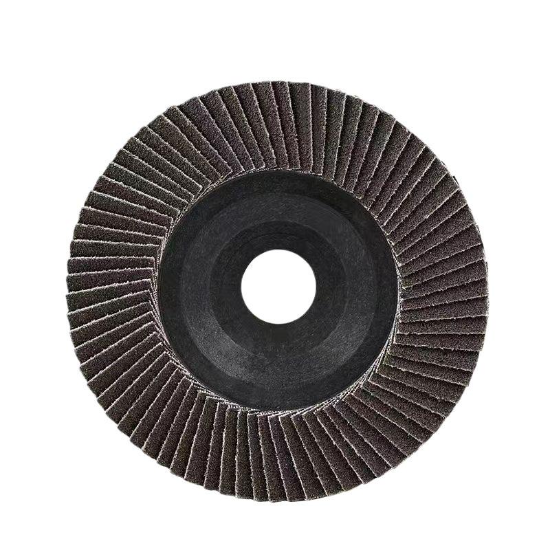 Thickened 100mm Stainless Steel Angle Grinder Flap Disc for Polishing.