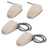 Foot Switches Momentary Pedal Electrical Controller Heavy Duty Antiskid Surfaces Aluminum for Technicians Industrial Use