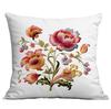 Spring and Summer Imitation Embroidered Flower Pillowcase Home Sofa Living Room Pillowcase New Style Pillowcase