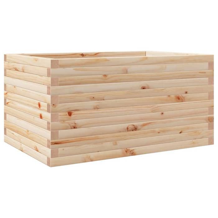 VidaXL Planter 90x60x46 Cm Solid Pine Wood, Outdoor Planter, Flower Box, Plant Box, Planter of 3282454