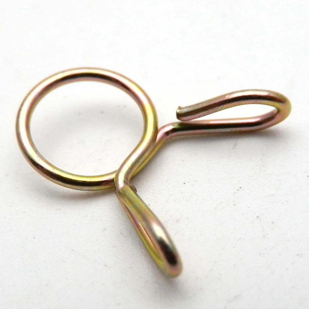 M5-M14 Zinc Plated Metal Fastener Water Pipe Tubing Spring Clamps Fuel Line Hose Clips Hose Clamp