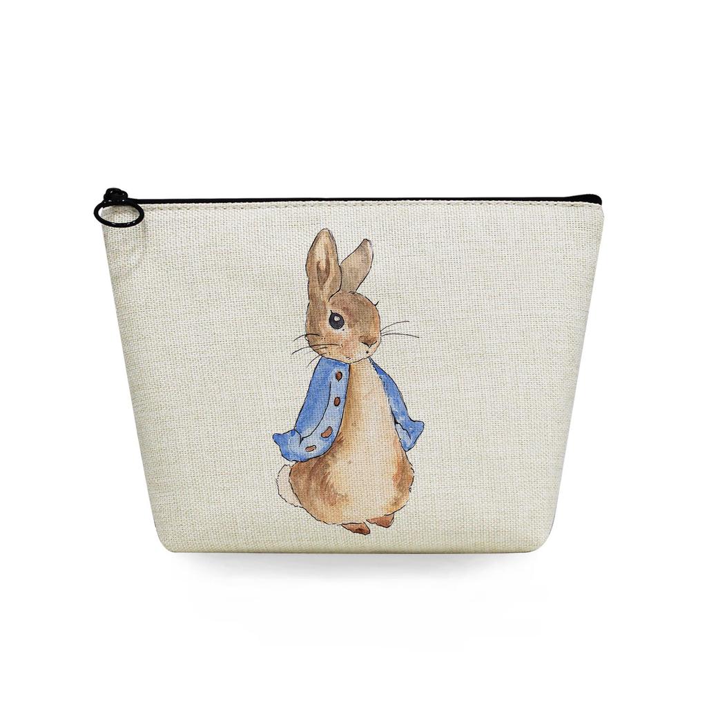 Women Cute Rabbit Print Cosmetic Bag Toiletries Organize Travel Storage Case 6790