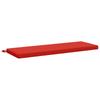2 Piece Bench Cushions SOEST 2 Pcs. 100percent  Polyester Red