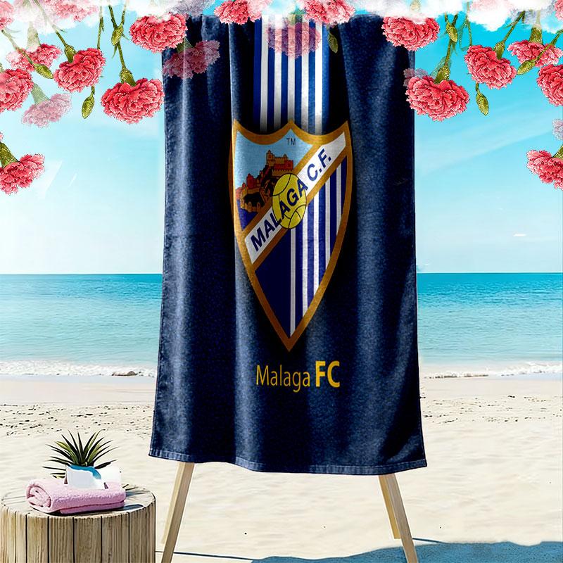Málaga C.F Strandtuch, Großes Weiches Schnelltrocknendes Handtuch für Strand Camping Schwimmen