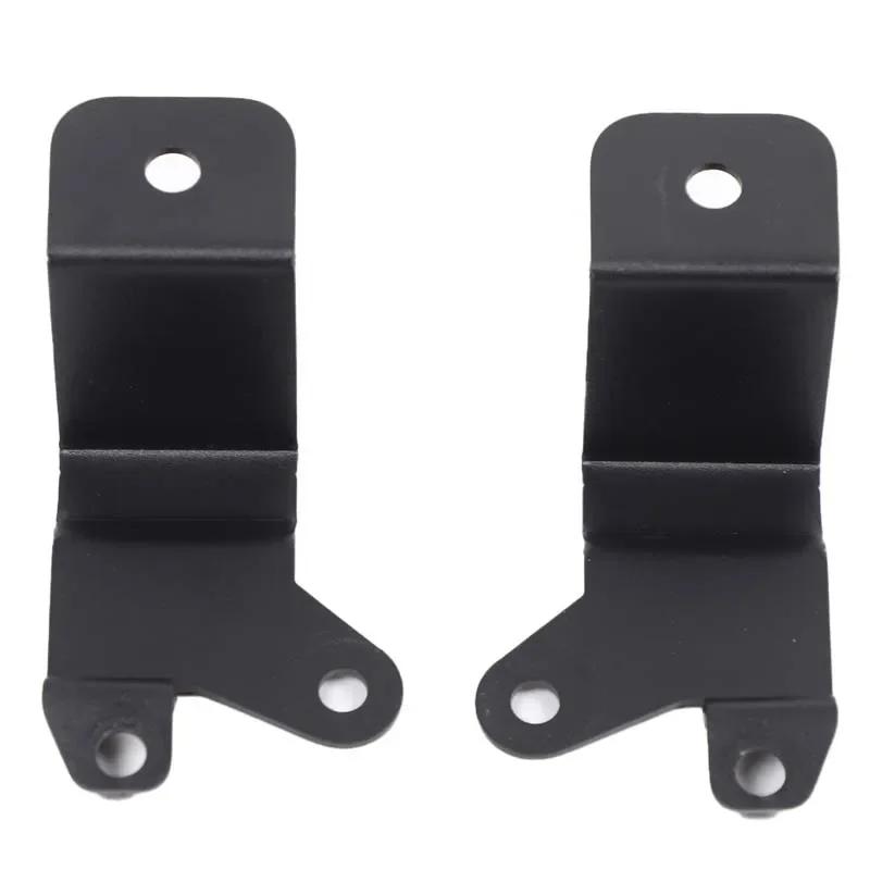 

1PCS Car Front Hood SpotLight Holder Carbon Steel Search Light Bracket Accessories For Land Rover Freelander 2 L359 2007-2015 чёрный