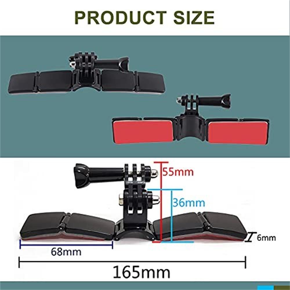 Motorcycle Helmet Chin Mount For GoPro Hero 10 9 8 7 Insta360 One R X5 X4 X3 X2