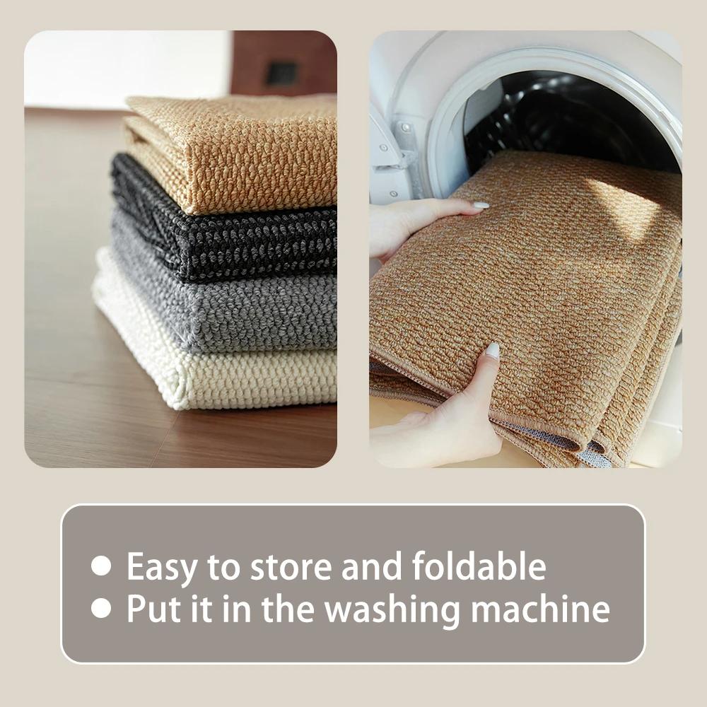 New Absorbent Door Mat Geometric Patterns Stain and Fade Resistant Entrance Welcome Carpet Suitable for Indoor and Outdoor Use