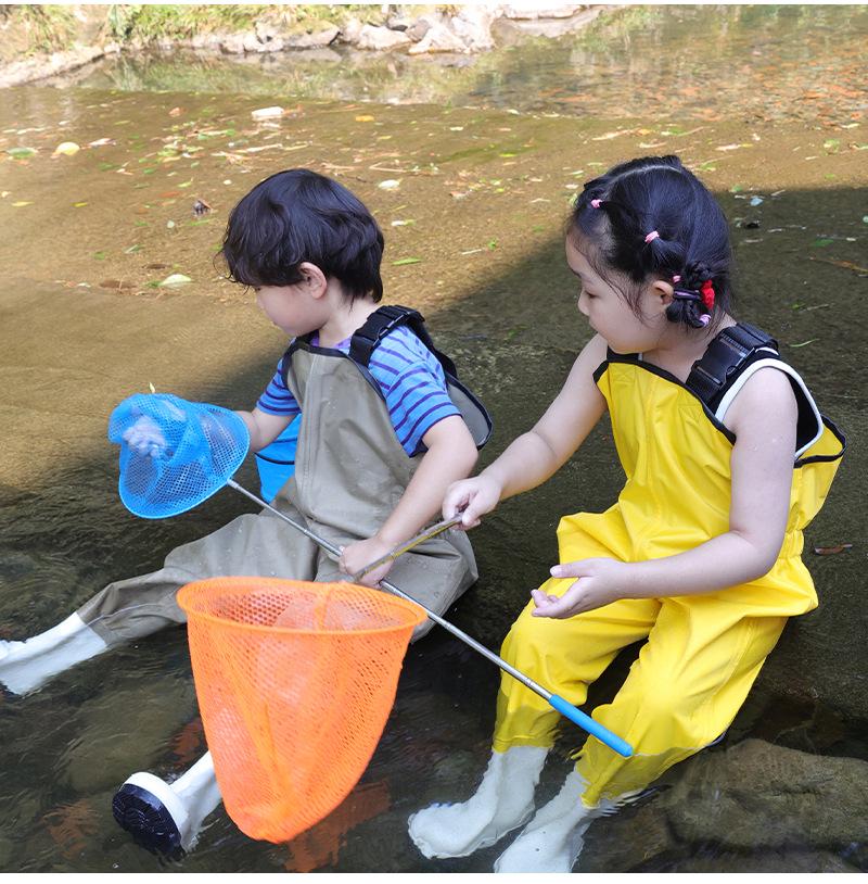 Stivali da Pesca Impermeabili per Bambini - Tuta Estiva Un Pezzo per Giocare