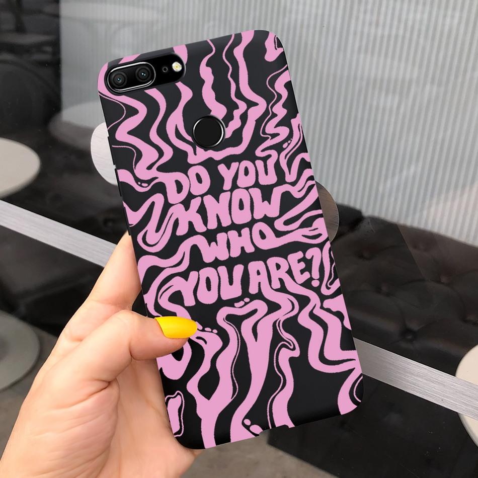 Cute Cartoon Phone Case For Honor 9 Lite LLD-L21 Candy Color Soft Silicone Back Cover For Honor 9 STF-L09 Funda Honor9 9Lite
