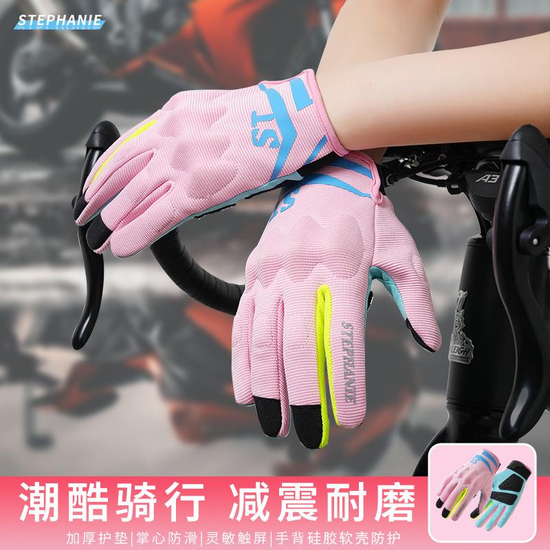 Male and Female Couples Non-slip and Wear-resistant Protective Motorcycle Off-road Tactical Training Sports Gloves