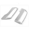 ABS Chrome Rear Tail Exhaust Cover For Peugeot 3008 5008 2017-2018 2PCS