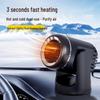 High-Power 360° Rotating Dual-Use Car Heater Fan, 12V/24V, Fast Defogging and Heating