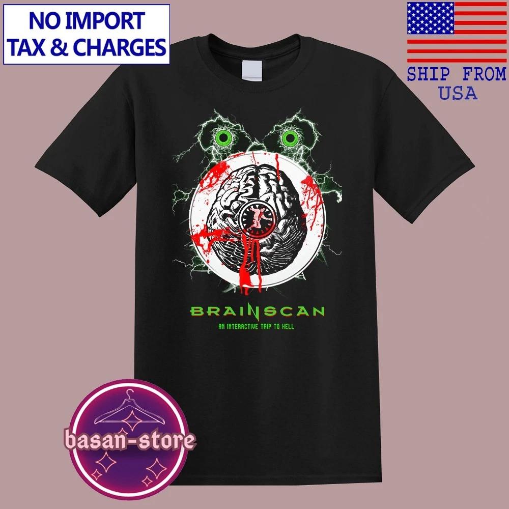 

Brainscan Brain Scan Sci-Fi Movie Men s Black Size S-5XL 2XL