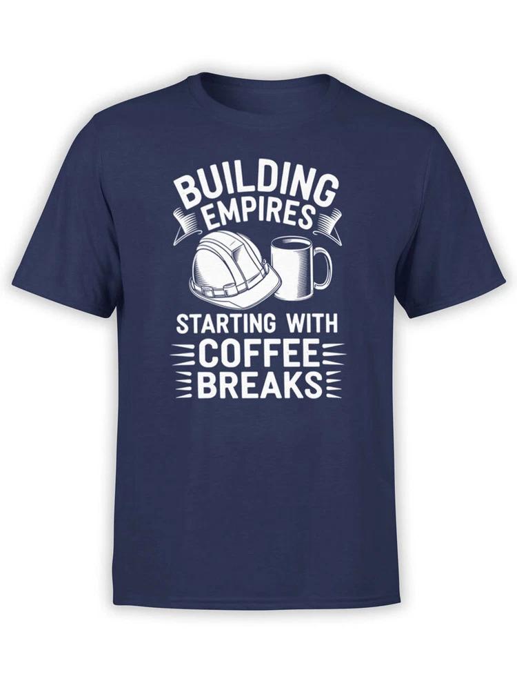 Fantucci Builder TShirt Collection Building Empires Coffee Breaks Unisex S