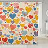 Cardinal Bird Shower Curtain Spring Themed Bath Curtain For Boys Girls Teens Rustic Farmhouse Themed Bathroom Decor Farm Red