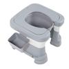Portable Commode Chair Bedside Potty Shower Chair Non Slip Bedside Toilet for Bathing and Squat Toilet