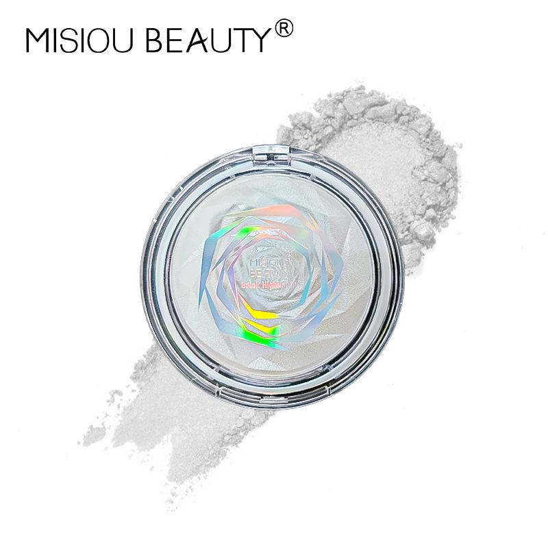 Misiou Beauty Rose Diamond Highlight Powder Blush Contour Palette Осветляющие лицо Контурные перламутровые трехмерные тени для век Highlight 01