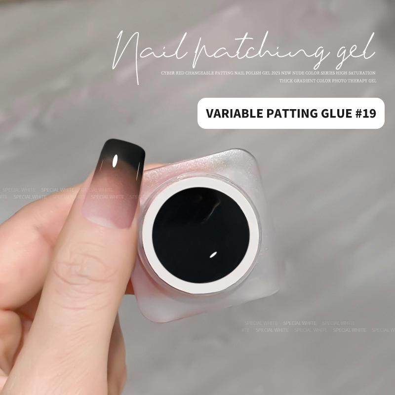 20-Color Summer Gradient Blush Gel: Versatile No-Wash Semi-Solid Nail Art