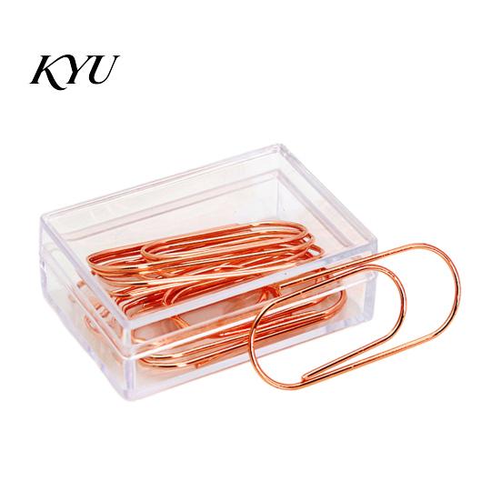 Decorative Page Markers 10PCS Rose Gold Metal Paper Clips, Cartoon Shape Clips Bookmarks, Creative Documents Organizers for Office And School