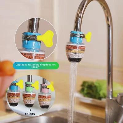Universelle, spritzwassergeschützte Küchenarmaturdüse mit rotierendem Wasserreiniger, 6. Generation
