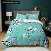 Milk Cow Duvet Cover King Queen Size Cute Cartoon Cows Bedding Set for Kids Farmhouse Rustic Animal 2/3pcs Polyester Quilt Cover