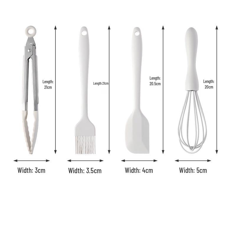 Lilang Silicone Baking Tools 8-Piece Set