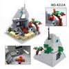 126PCS MOC Military Series Corner Battery Scene Building Toys