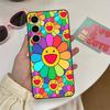 T-Takashi Flower M-Murakami Phone Case For Samsung S 24 Fe 25 Ultra Plus 20 Lite 21 30 22 23 24 22 Ultra 5G Fundas
