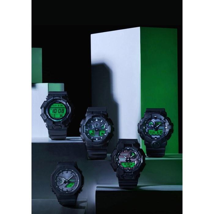 [Casio] G-Shock GA-100BEG-1AJF Men's Watch - Black/Green