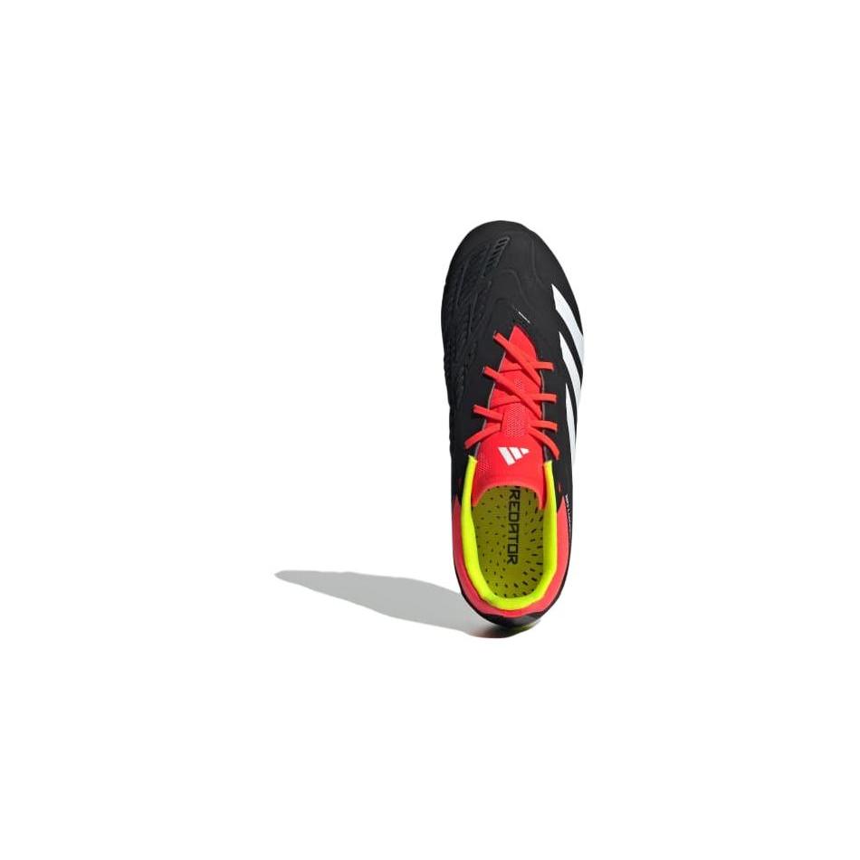 adidas Predator 24 Elite FG Core Black Cloud White Solar Red GS IG7746