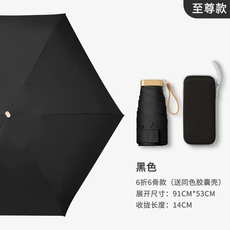 Dual-Use Umbrella for Women, Sun Protection, Uv Protection, Pocket Umbrella, 40% off Flat Sun Umbrellas, Compact Sunshade Umbrella