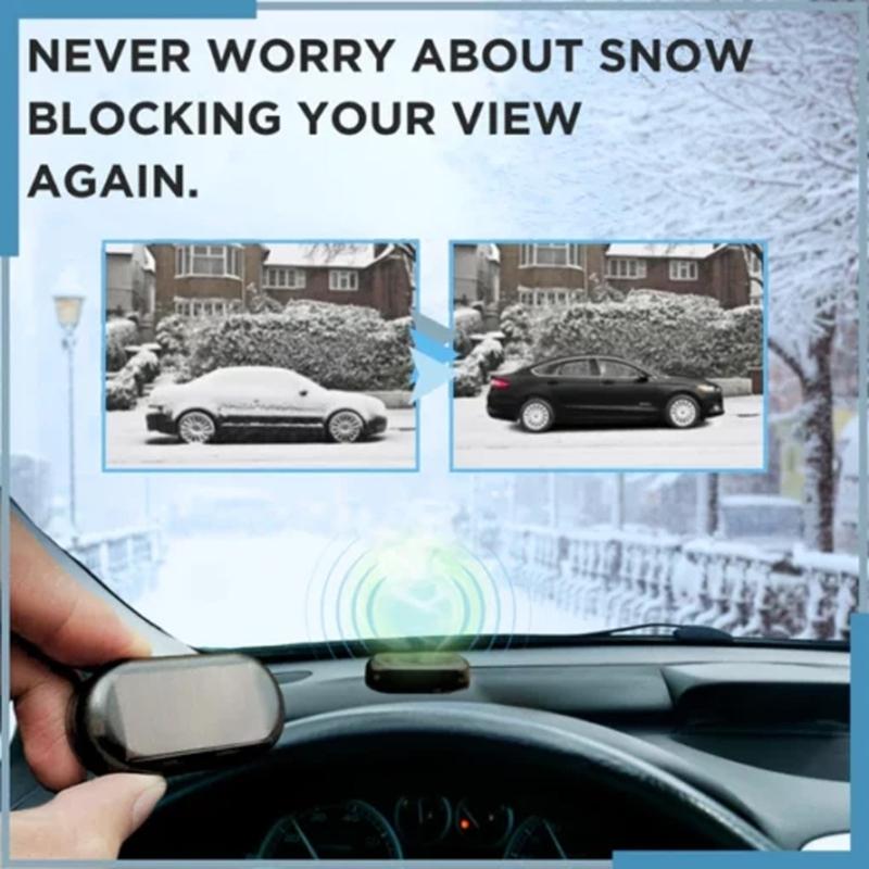 Car Interior Ice Inhibitor Device Maintains Active Surfaces State Through Frequency Resonance Suitable For Sedans SUVs And Trucks