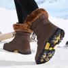 Autumn and Winter Snow Boots, Mother Shoes, Soft-soled Middle-aged Plus Velvet Non-slip Warm High-top Sports Women's Cotton Shoes