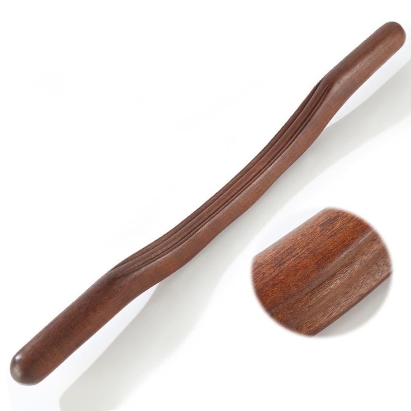 Wooden Stick Massager Lymphatic Drainage Gua Sha Tool for Muscle Relaxation Body Sculpting Maderoterapy