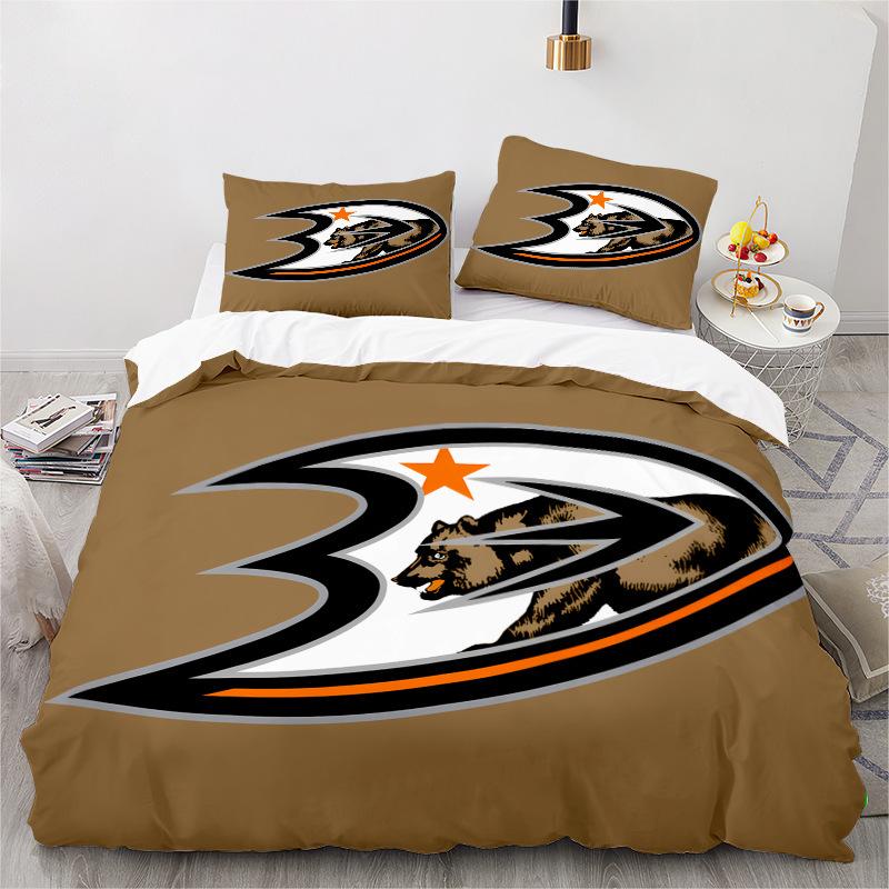 Team Icon Series 3D Digital Printing Three-Piece Bedding Kit Sheet Quilt Cover