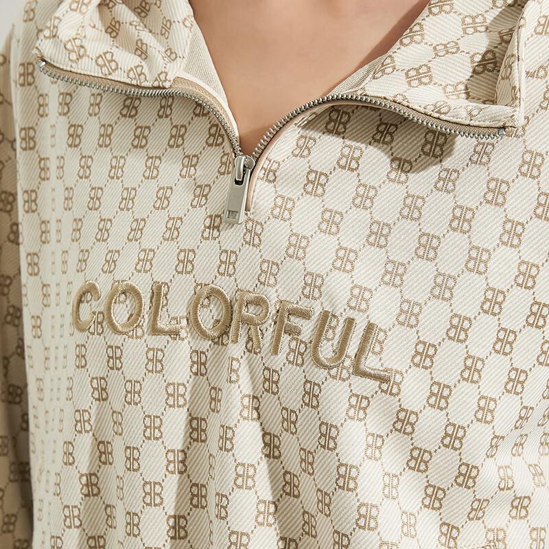 Women's Casual POLO Collar Sweatshirt