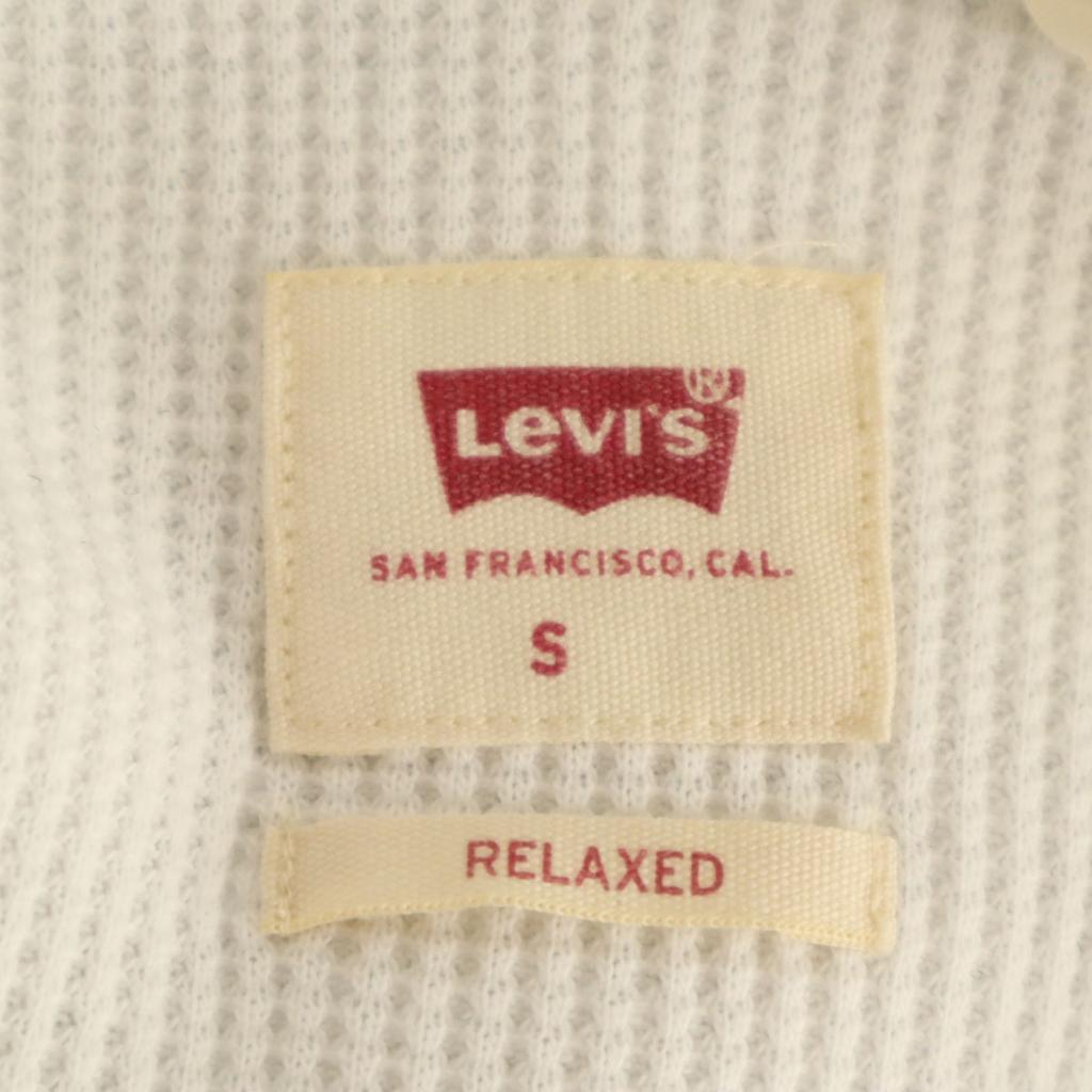 Levi's Long Sleeve Zip Hoodie S Gray Men's Used